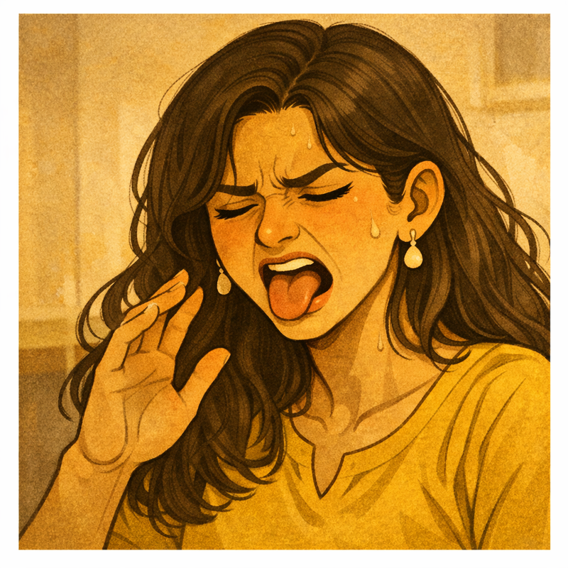 Bībhatsa (Disgust / Aversion) — move away